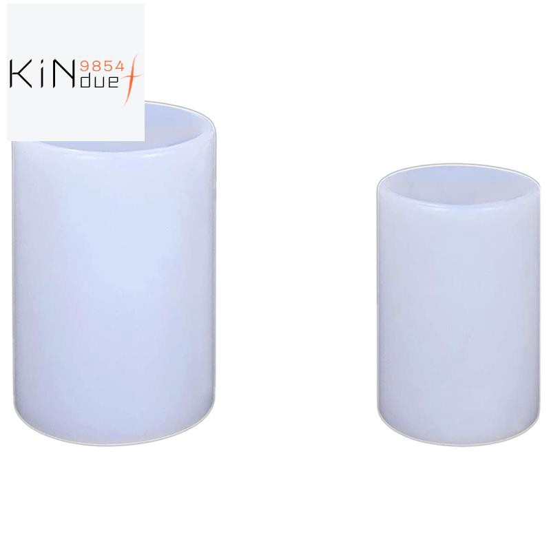 Cylinder Candle Molds for Candle Making, Pillar Candle Silicone Molds