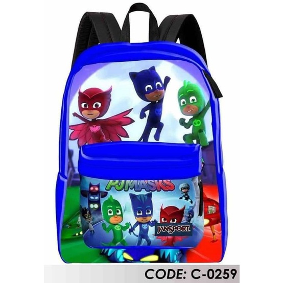 COD Character PJ MASK Design Backpack Bag | Shopee Philippines