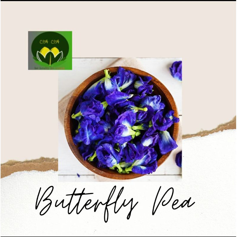 Butterfly Pea Tea /Blue Pea Flower Tea / Butterfly Flower Tea | Shopee ...