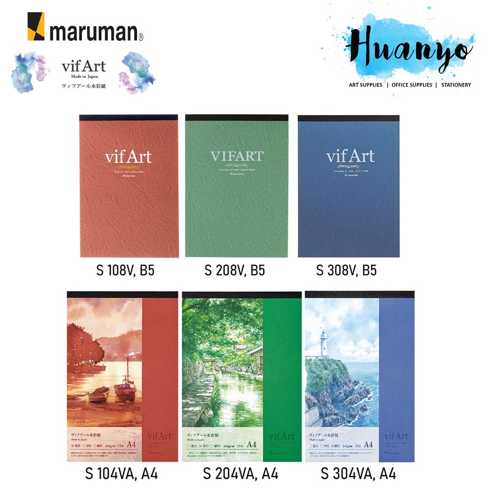 Maruman 1 X Drawing Pad With Textured Paper, S115 13.89 X - View #11