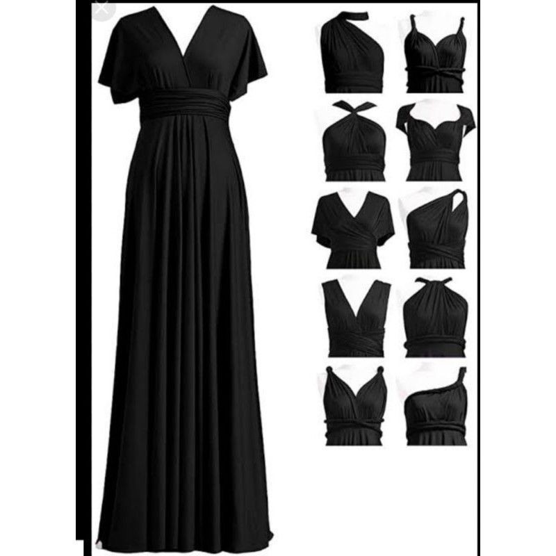Black infinity dress styles hotsell