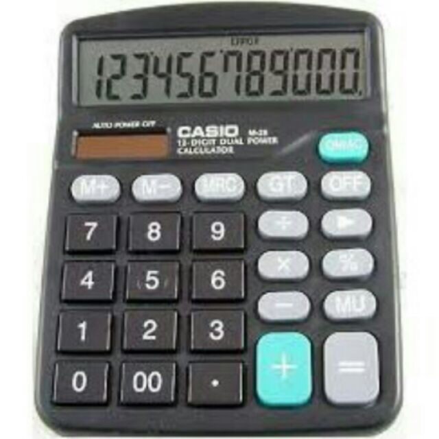 Casio 2025 m28 calculator