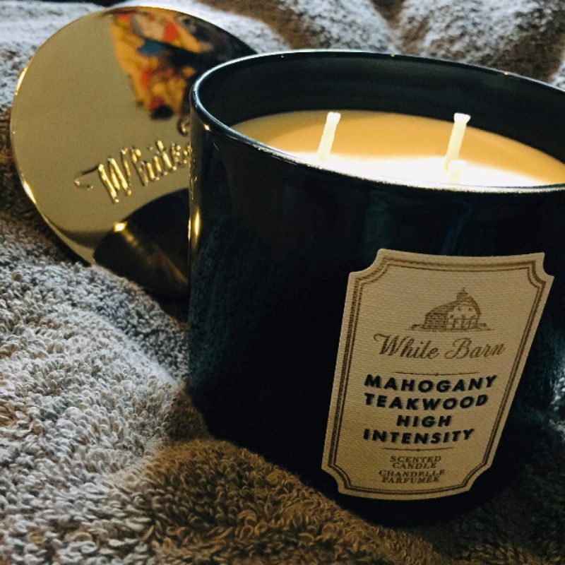 Original Mahogany Teakwood High Intensity White Barn 3WICK Shopee
