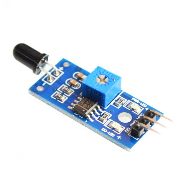 Circuitrocks Flame Sensor Module Analog Digital Fire Detection IR ...