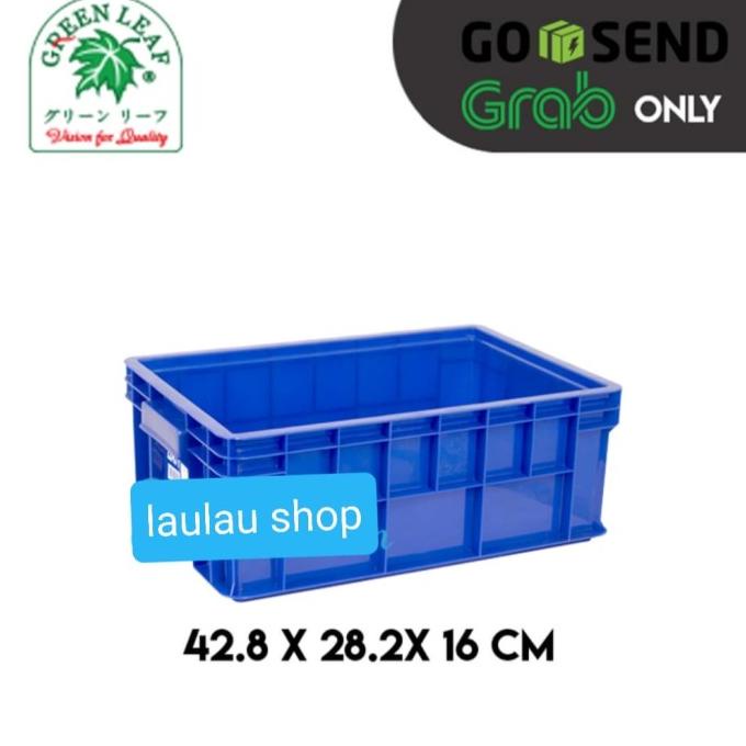 Container Box 2245P Green Leaf Industrial Crate/ 2245 P Spare Part Box ...