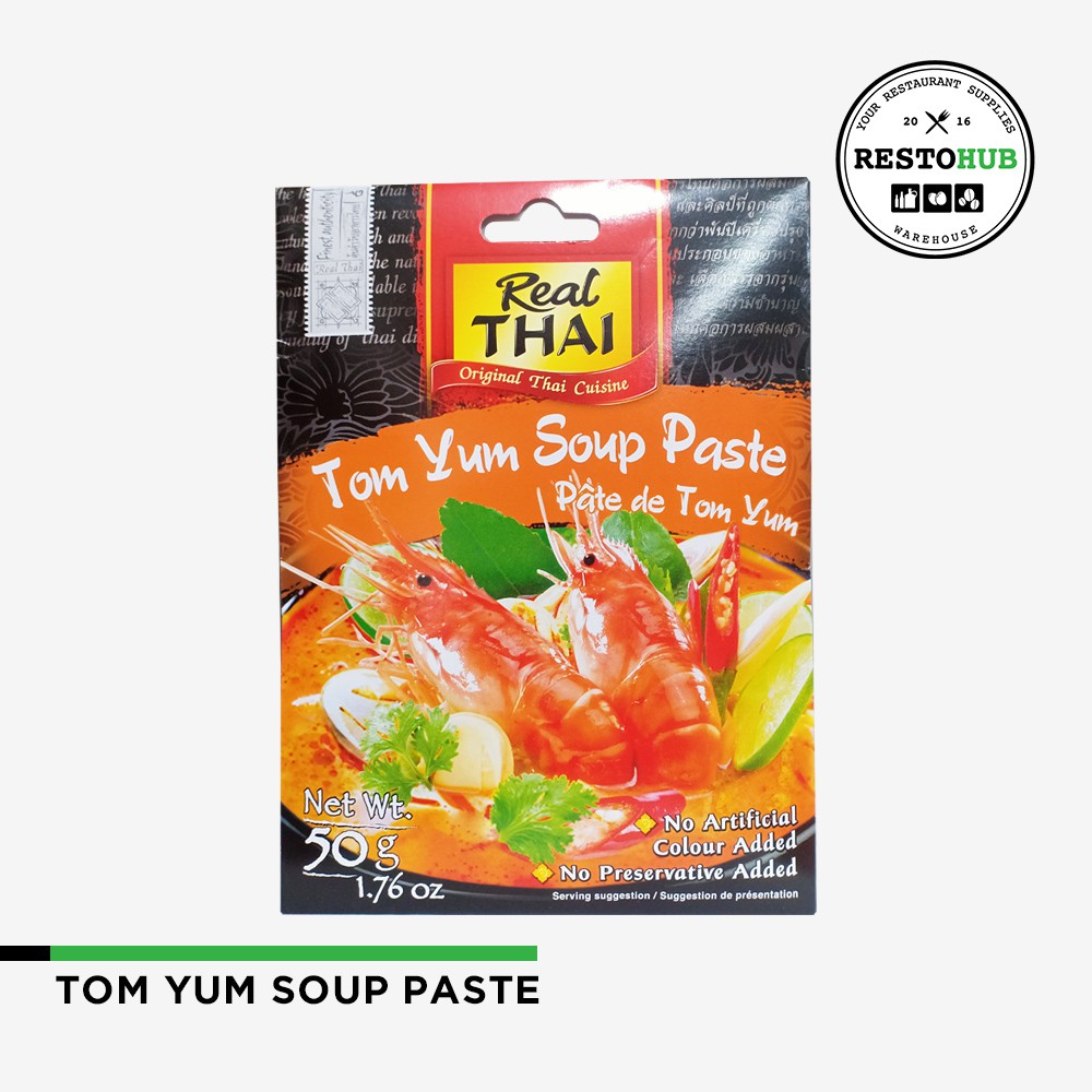 Real Thai Tom Yum Soup Paste ( 50g ) | Shopee Philippines