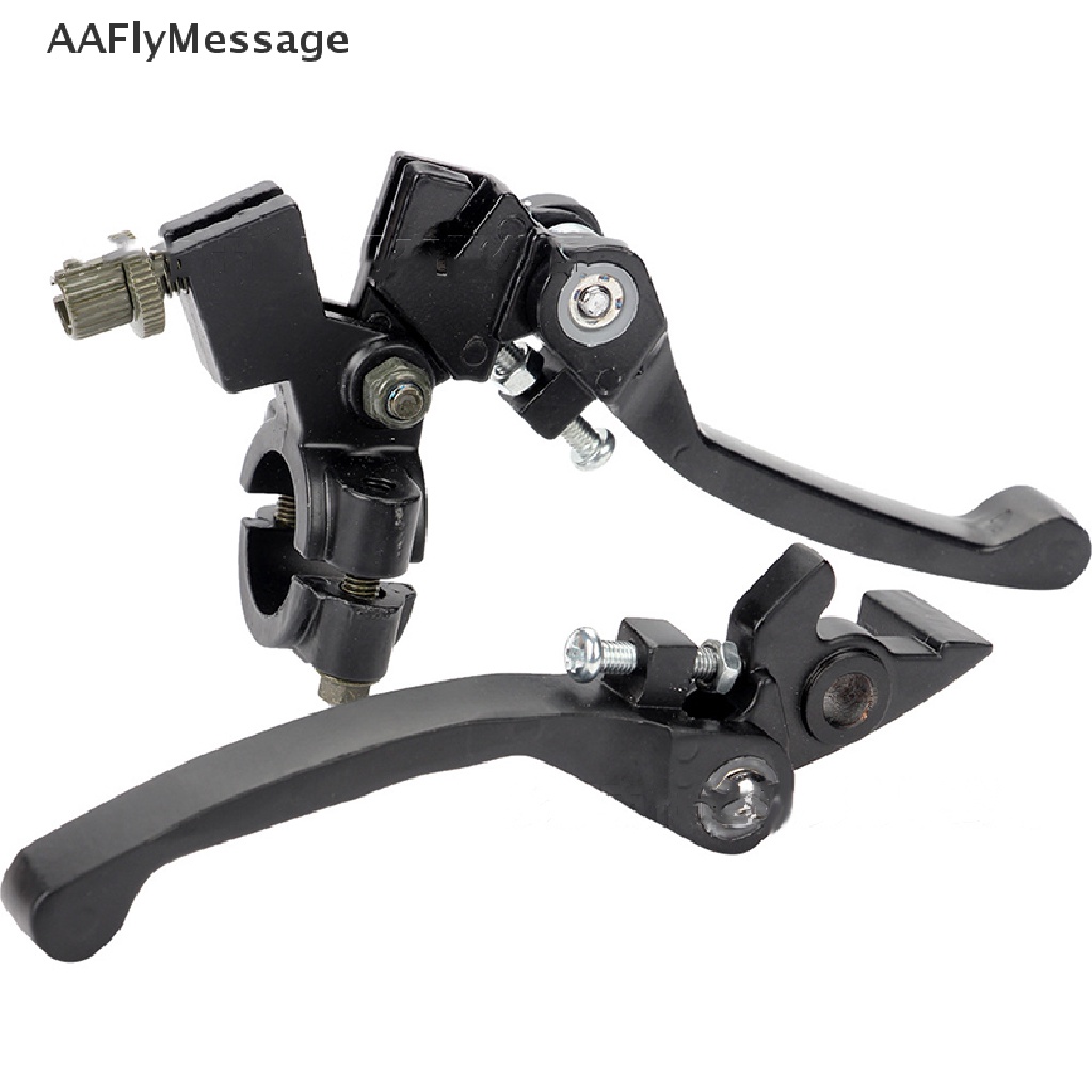 AAFlyMessage KLX CRF XR50250 Folding Handlebar Brakes Black Folding
