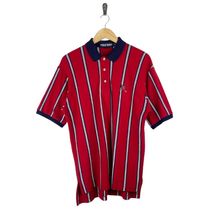 Vertical striped clearance golf shirts