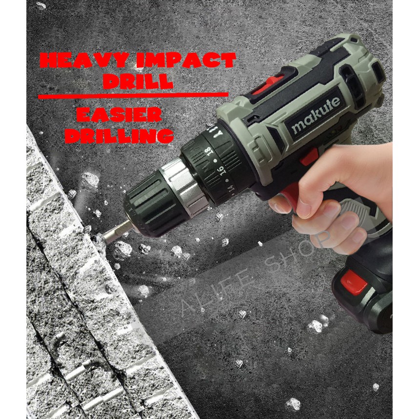 Brand New 20V Power Drill With 2.0Ah Li-Ion Battery And Charger