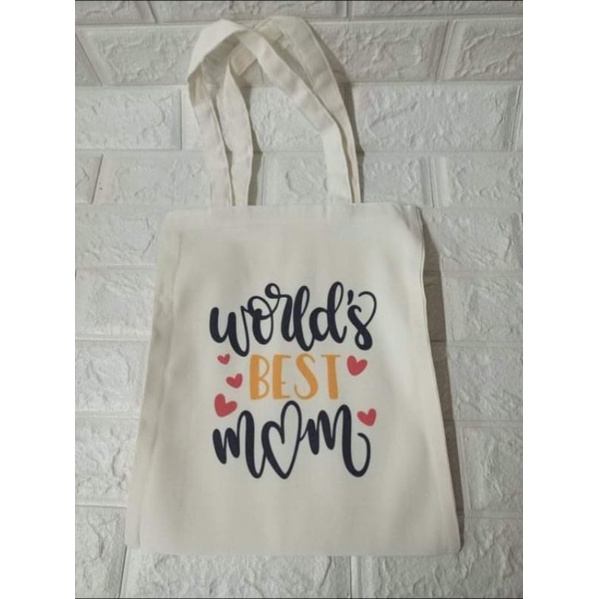 White Kraft Shopping Bags Ink Printed (Cub)