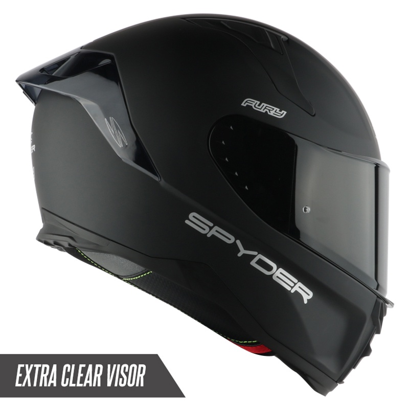 Spyder helmet full face sales dual visor