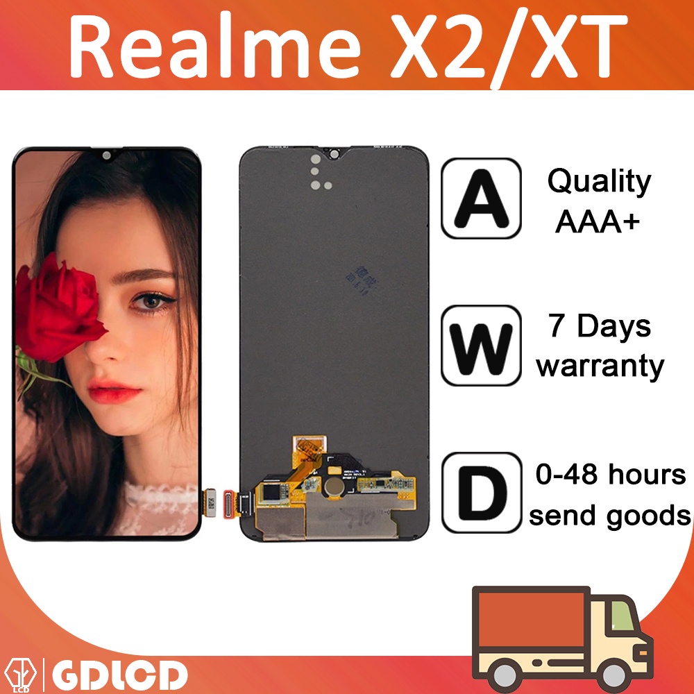 Realme XT X2 5 5i 6i 7i C2 C3 C21Y C25Y RMX1921 LCD Display Touch ...