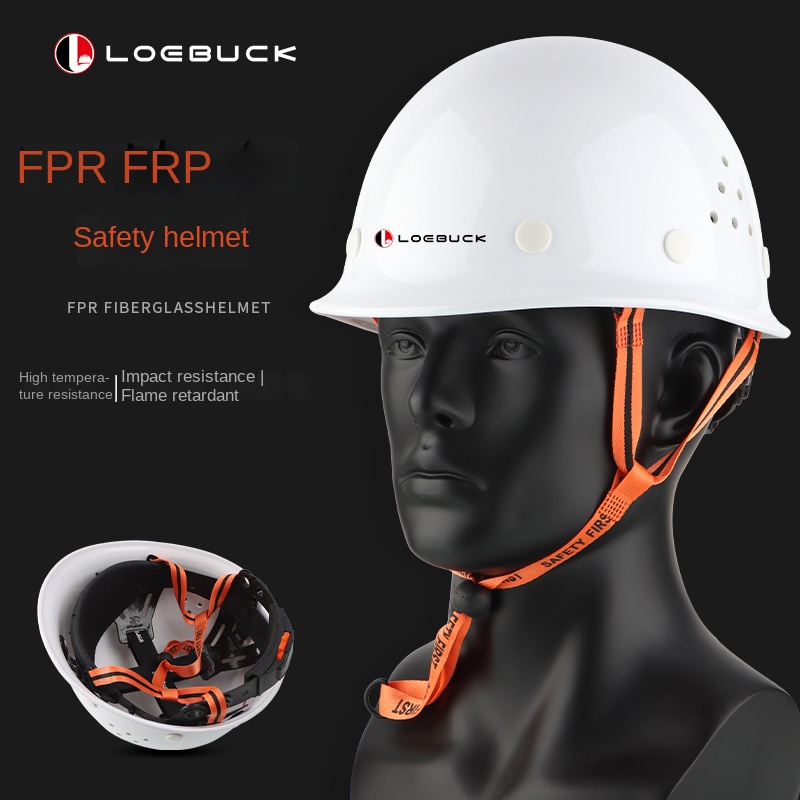 LOEBUCK helmet construction site worker construction dome breathable ...