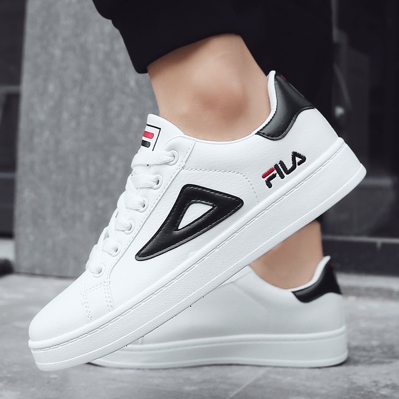 Fila sneakers low top white best sale