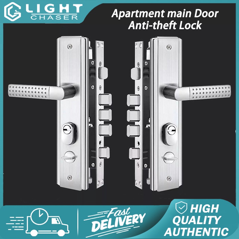 COD 4 Latch Main Doorknobs Doors Lock set panel Security Door House for