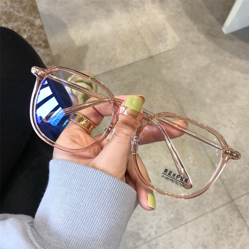 Anti Radiation Photochromic Eyeglass For Women Men Replaceable Lens