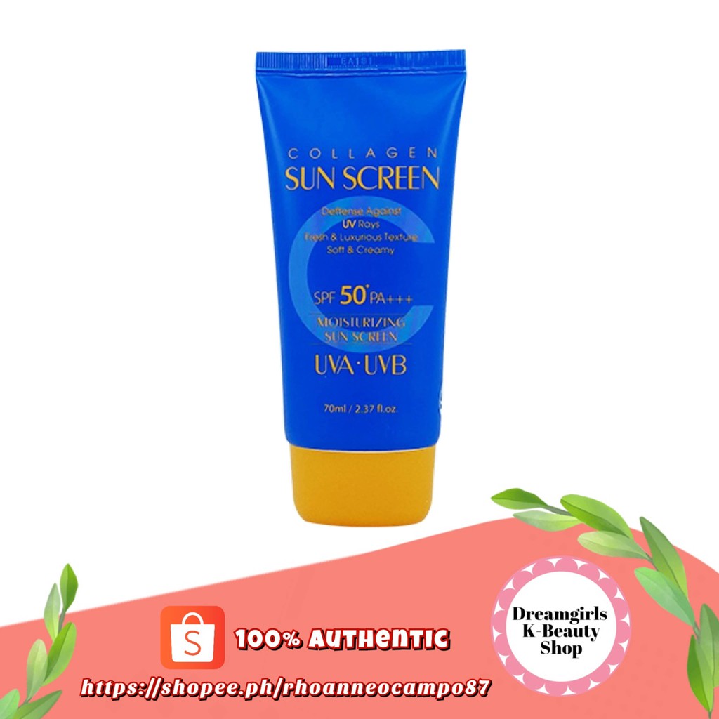 3W Clinic Collagen Sunscreen SPF 50+ PA+++ 70ml EXP. 2023 01 | Shopee ...