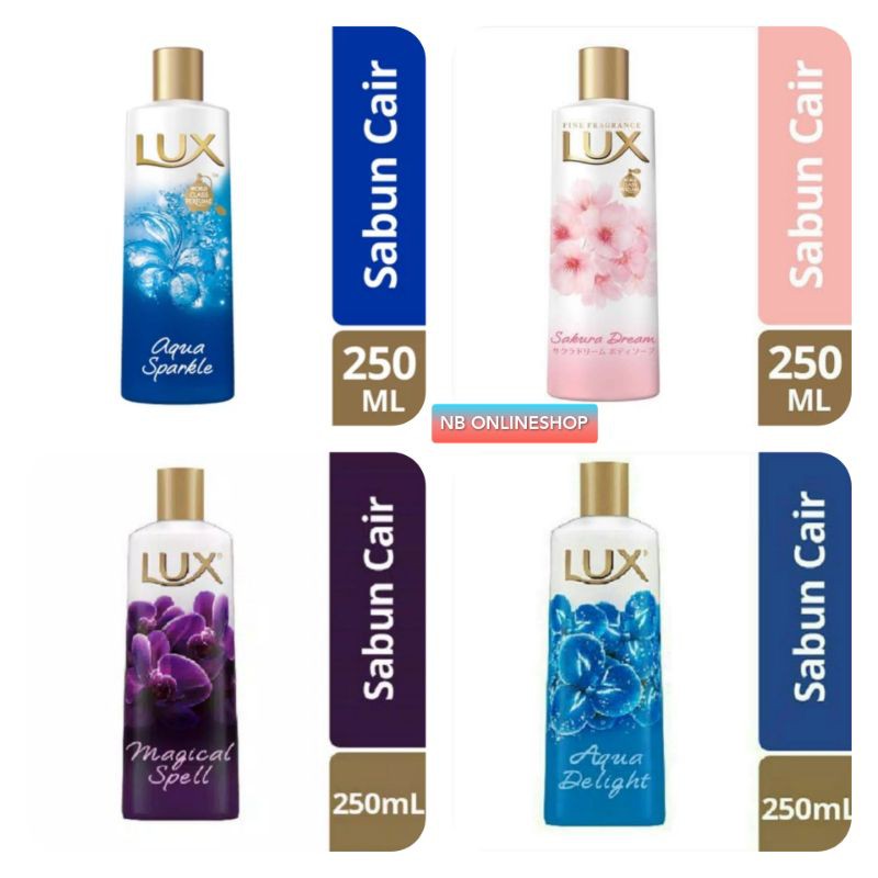 Lux BODY WASH Bath Soap 250Ml (Liquid Soap) Shopee Philippines