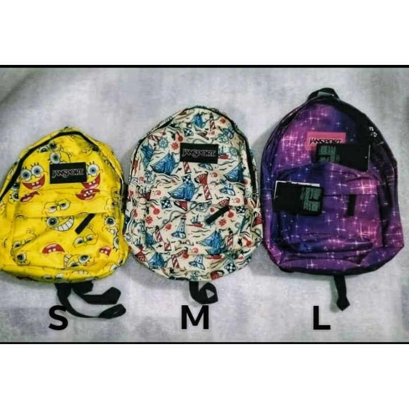 JS Superbreak Backpack Regular Print Shopee Philippines
