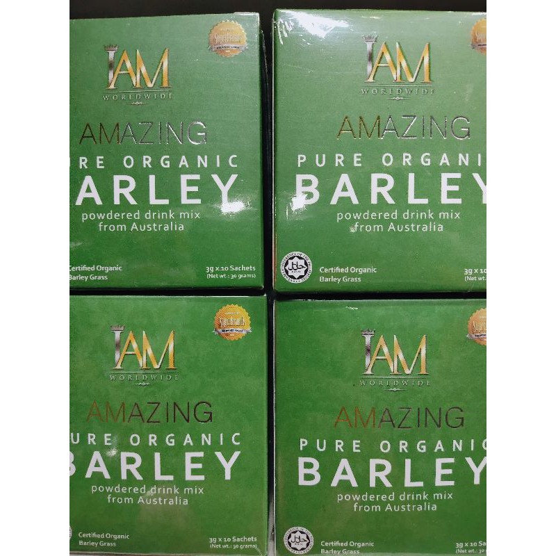 I AM AMAZING PURE ORGANIC BARLEY | Shopee Philippines