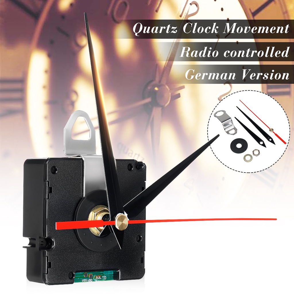 Atomic Radio Controlled Silent Clock Movement Diy Kit Germany Dcf Signal Hr9312 Mode Ag