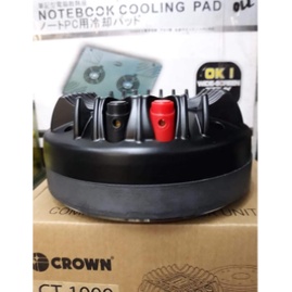 Crown CT-1000 Tweeter 1000 Watts Bolt On Compression Driver Unit ...
