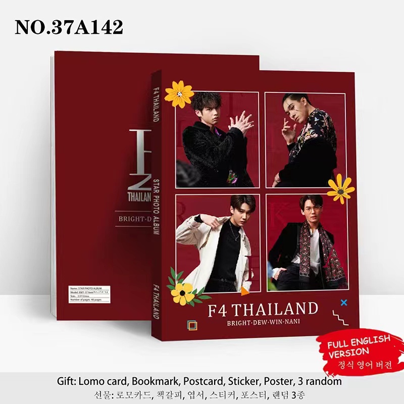 F4 Thailand サイン入り ポスター brightwin F4-thailand BRIGHT-WIN