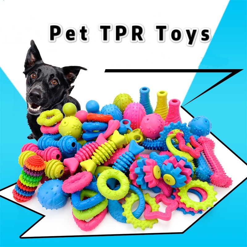 MiNiCoPet Dog Cat TPR Material Toys Bite Resistant Teeth Grinding Vocal 20 Designs Shopee