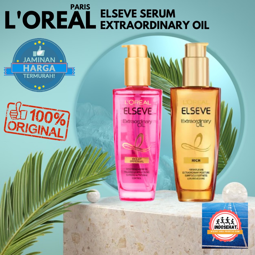 Loreal Paris Elseve Extraordinary Oil Hair Serum Moisturizing Hair Softener Treatment Oil 1142