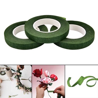  4 Rolls Floral Tape for Bouquet Stem Wrap 30 Yards 1/2 Wide  Green Florist Tapes for Wrapping Flower DIY Craft Projects Wedding Flowers  Making Flower Tape (Dark Green Light Green Grass