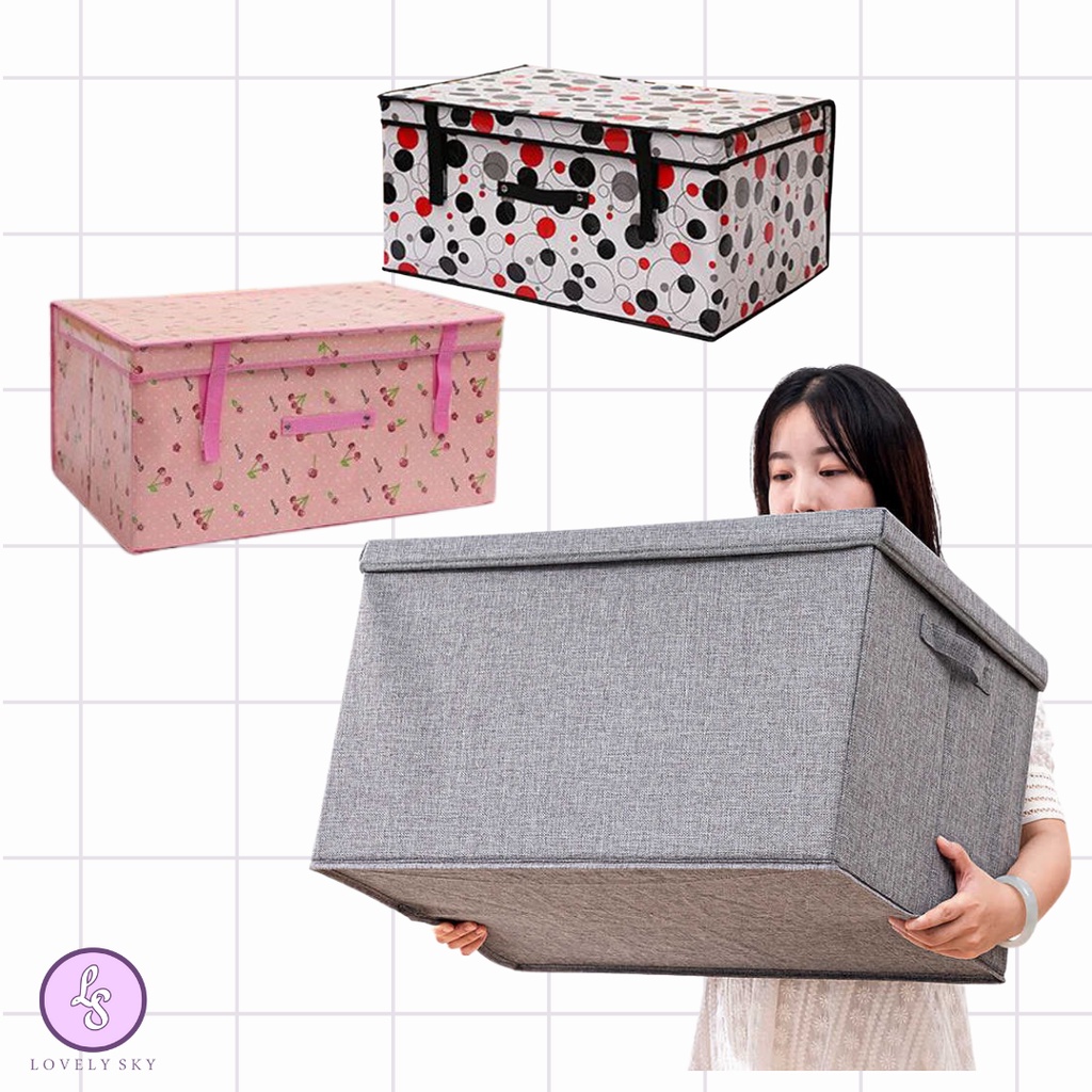 Extra large non-woven folding storage box | Shopee Philippines