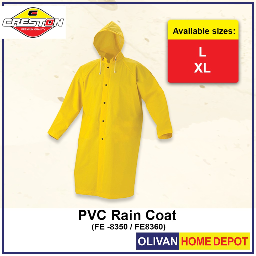 Home depot yellow clearance raincoat