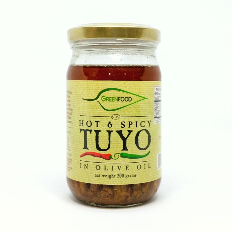 Green Food Hot & Spicy Tuyo in Olive Oil 200g Shopee Philippines