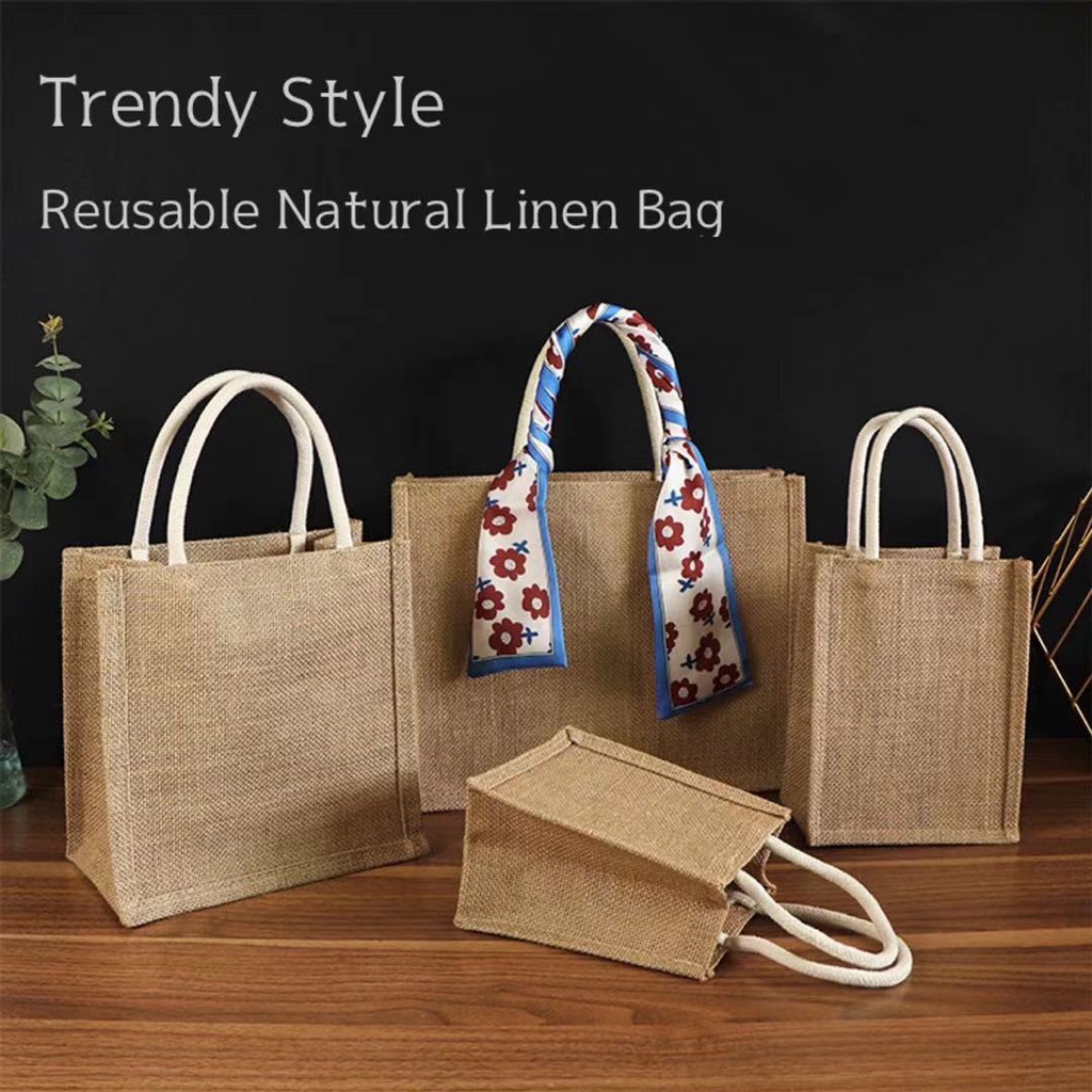 Jute bags eco discount friendly