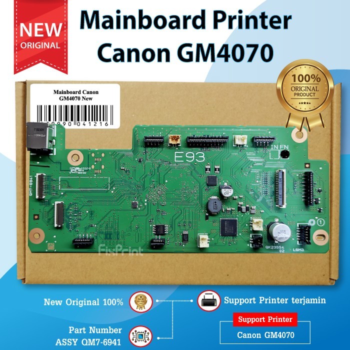 Mainboard Printer Canon GM4070 Motherboard GM-4070 Original GM 4070 ...