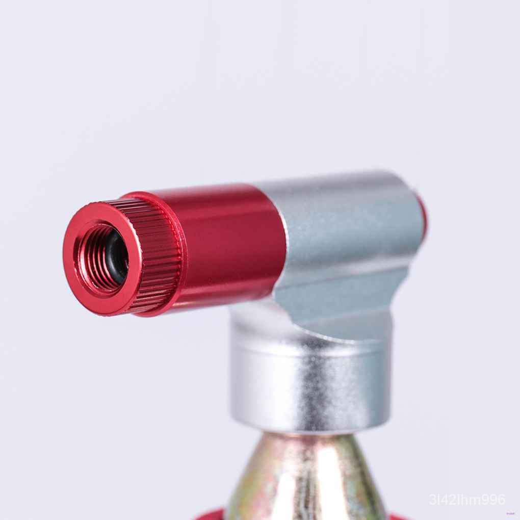 Mini Dual Valve Head CO2 Bicycle Tire Pump Mouth Road Bikes Air