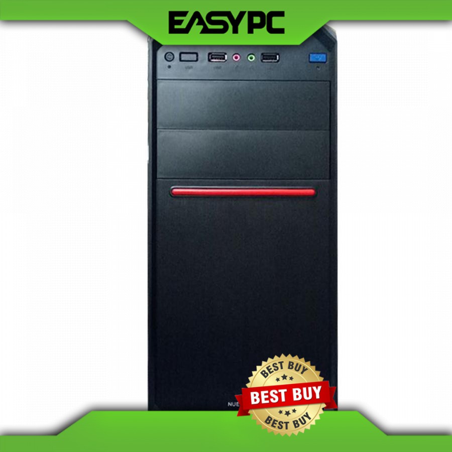 EasyPC| Neutron 2817 Mini Atx Case Blue With Generic 700watts Power ...