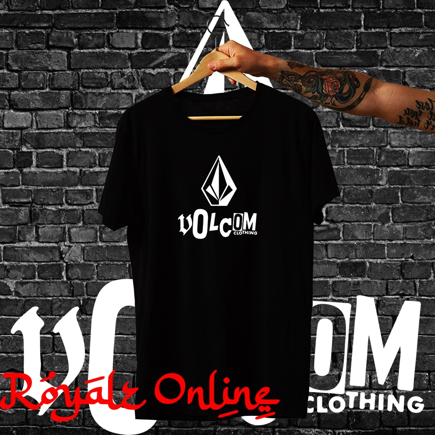 Volcom Clothing Vinyl Front Print (Unisex For Men And Women) | Shopee ...