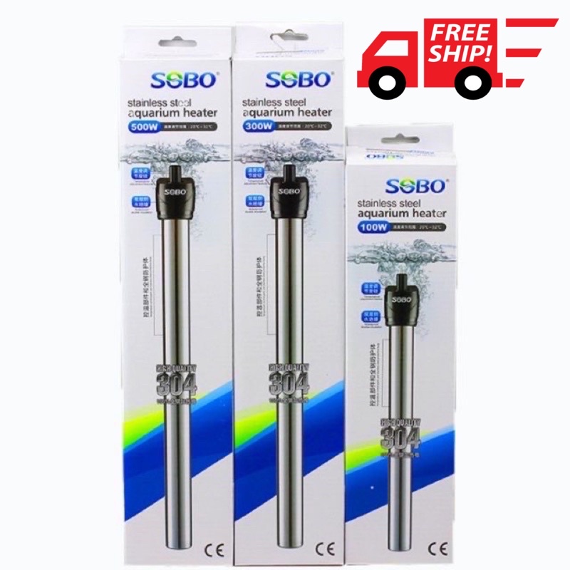 SOBO 304 Stainless steel Heater Temperature Controller 200WAquarium ...