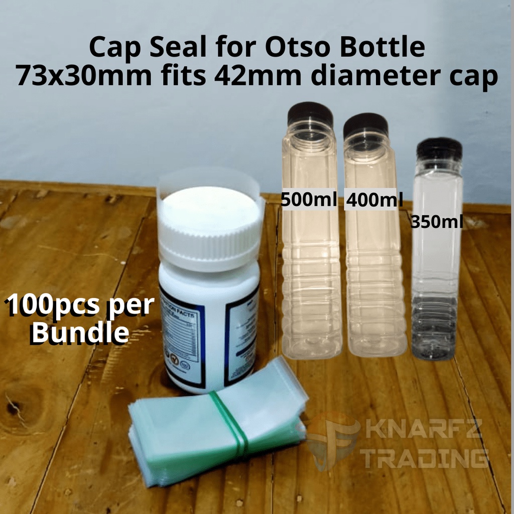 73x30mm Plastic Cap Seal for Otso Bottle Clear Sold By 100pcs | Shopee ...