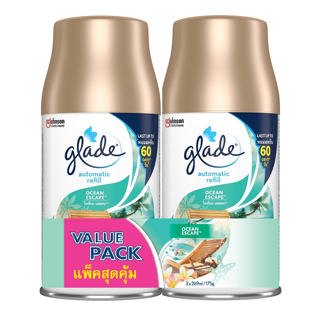 Glade Air Freshener Automatic Refill Ocean Escape Twin Shopee Philippines
