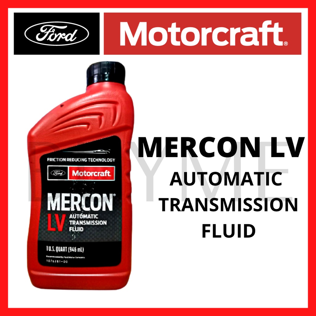 Ford Motorcraft Mercon LV Automatic Transmission Fluid Genuine Ford ...