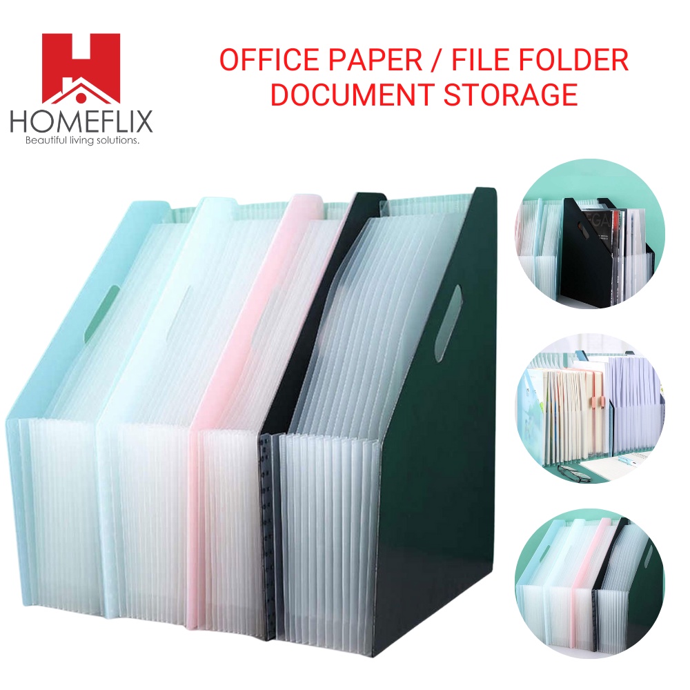 1 pc Office Paper Organizer File Folder Document Storage Holder ...