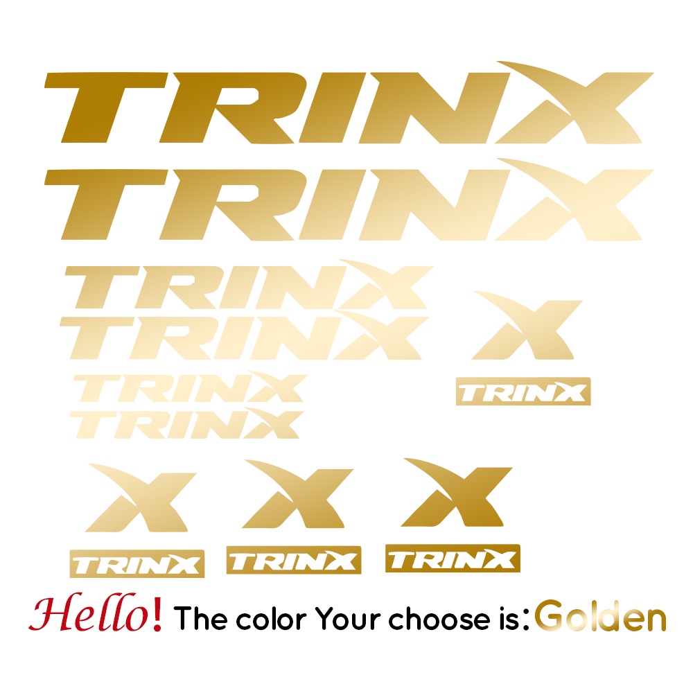 Trinx Bike Decals DIY Frame Stickers Bicycle Stickers Die-cut Decal ...