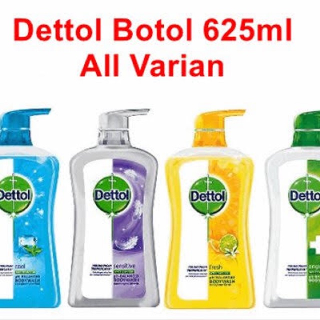 Dettol Body Wash 625ml Shopee Philippines