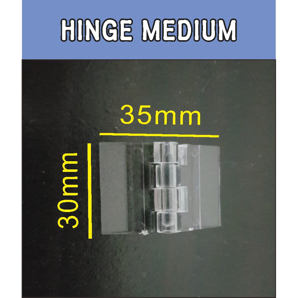 Clear Acrylic Hinge Lock Handle Hasp Folding Knob Concealed hinges