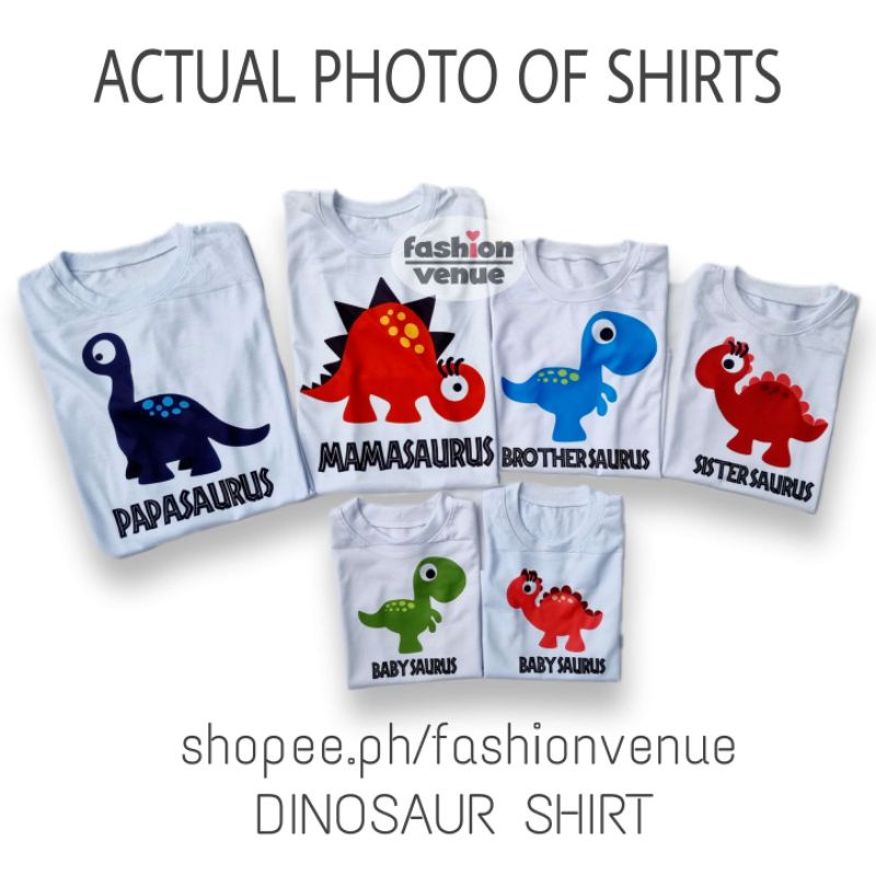 family dinosaur shirts