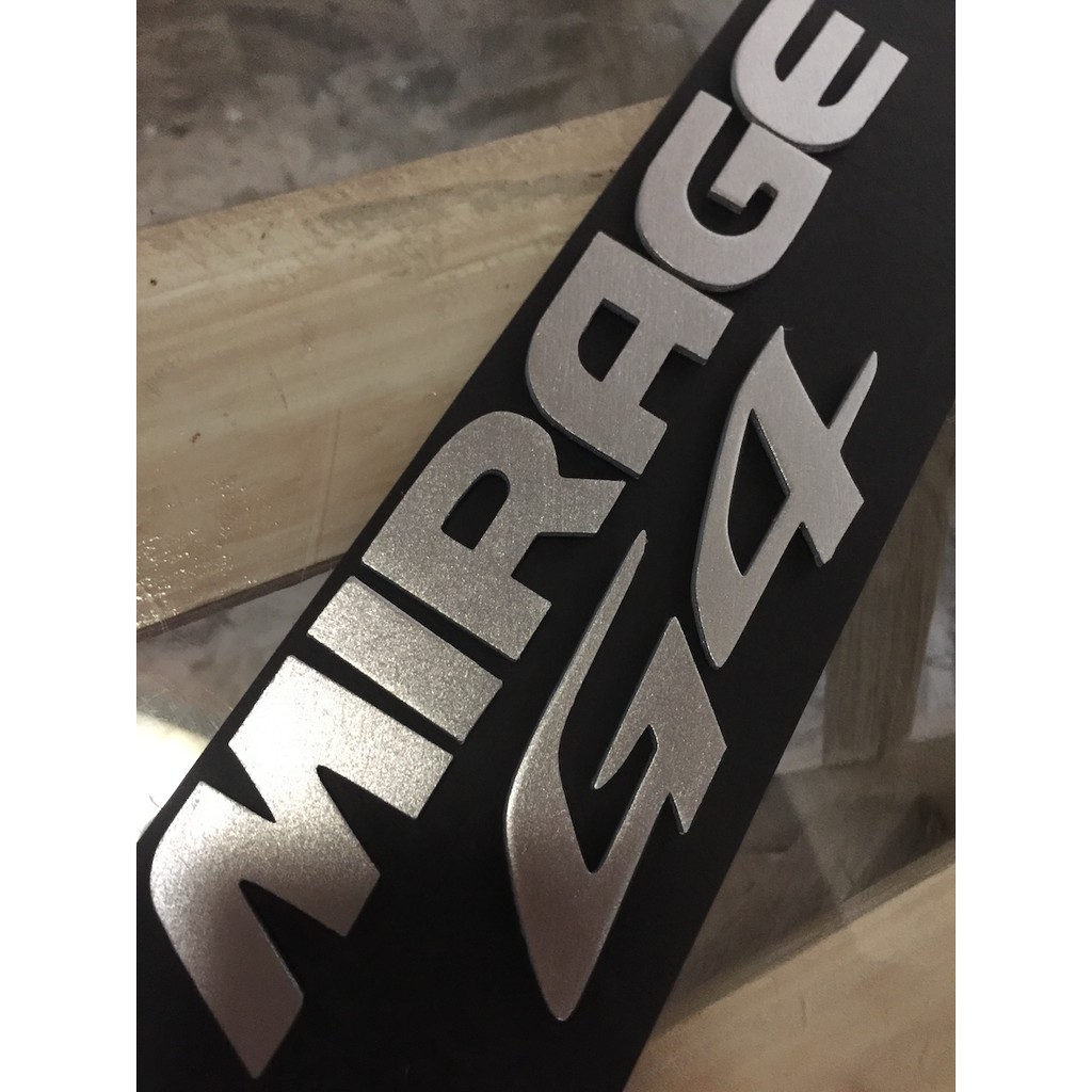 IdYourcar! - Mitsubishi Mirage G4 Hood Emblem / Front Branding | Shopee ...
