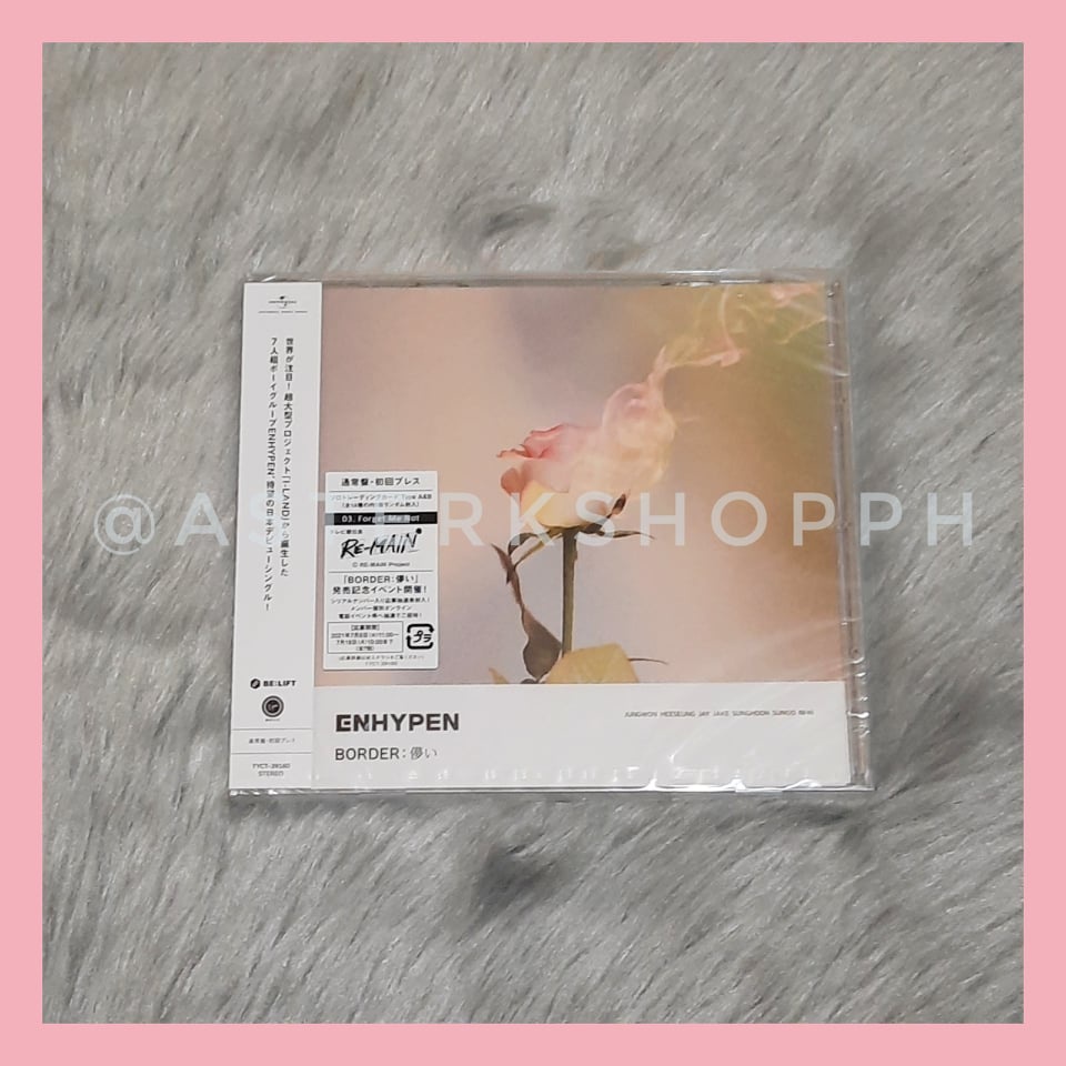 ENHYPEN Border Hakanai - Japanese Release, Jewel Case, K-Pop | Shopee ...