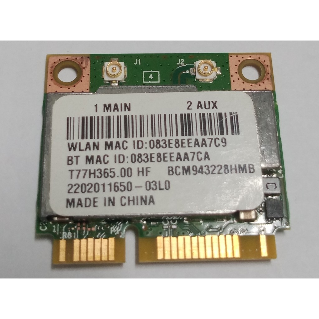 WiFi Wireless Card BCM943228HMB | Shopee Philippines